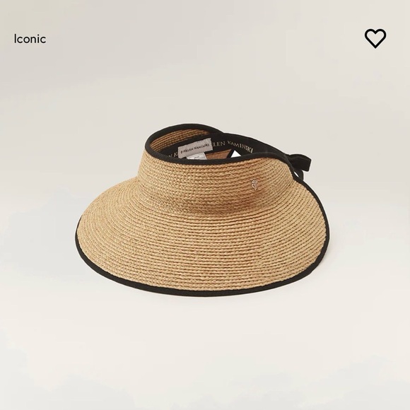 Helen Kaminski Mita Raffia Visor - Picture 6 of 8